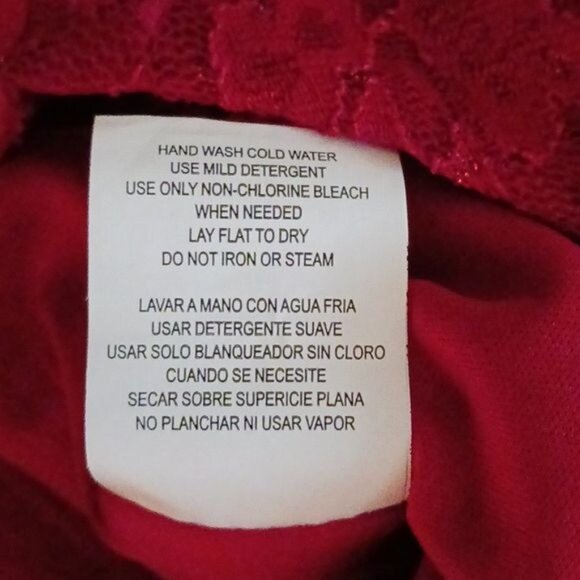 Speechless Sleeveless High Neck Lace Mini Dress Red Size 9 - Picture 8 of 12